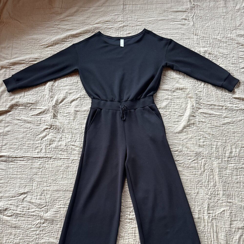 SPANX AirEssentials® Long Sleeve Cinched Jumpsuit - Medium
